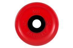 Диск олимпийский d51мм евро-классик MB Barbell MB-PltCE-5 5 кг красный
