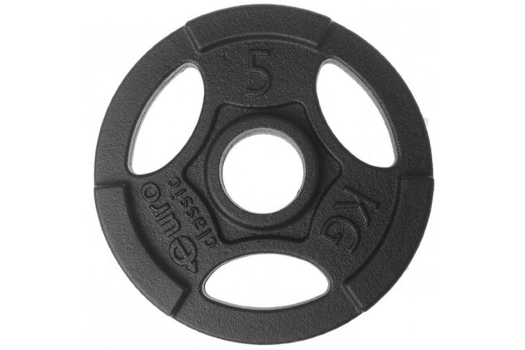 Диск чугунный d51 Euro Classic 5 кг окрашенный 