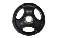 Диск олимпийский обрезиненный D 51 5 кг Grome Fitness WP074 черный