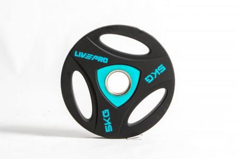 Олимпийский диск в уретане 5 кг Live Pro Urethane Training LP8020-05 