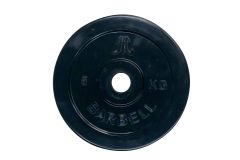 Диск обрезиненный d31мм DFC WP021-31-5 5кг, чёрный