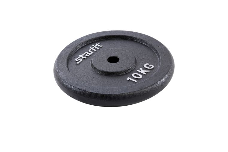 Диск чугунный Starfit BB-204 10 кг 