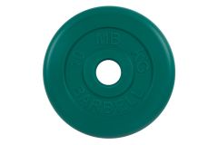 Диск обрезиненный d51мм MB Barbell MB-PltC51-10 10кг зеленый