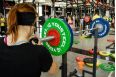 Диск 10кг каучуковый соревновательный YouSteel зеленый фото 5