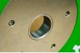 Диск 10кг каучуковый соревновательный YouSteel зеленый фото 6