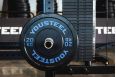Диск каучуковый для штанги YouSteel тренировочный черный 10кг фото 7