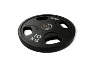 Диск олимпийский обрезиненный 10 кг Bronze Gym BG-PA-PL-P100 черный
