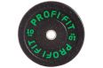Диск для штанги Profi-Fit Hi-Temp с цветными вкраплениями, d-51 10кг фото 2