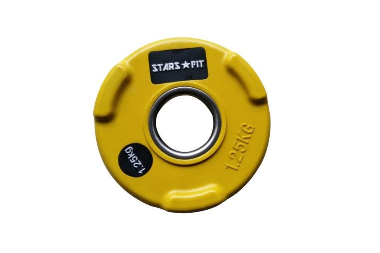 Диск олимпийский 1,25 кг Grome Fitness WP074C цветной 