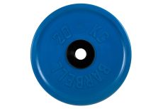 Диск олимпийский d51мм евро-классик MB Barbell MB-PltCE-20 20 кг синий