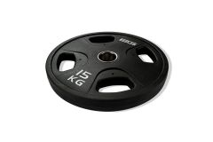 Диск олимпийский обрезиненный 15 кг Bronze Gym BG-PA-PL-P150 черный