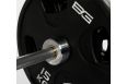 Диск олимпийский обрезиненный 15 кг Bronze Gym BG-PA-PL-P150 черный фото 2
