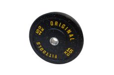 Диск бамперный Original Fit.Tools D50мм 15 кг FT-RPI-15