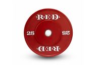 Диск бамперный RED Skill D50мм цветной 25 кг