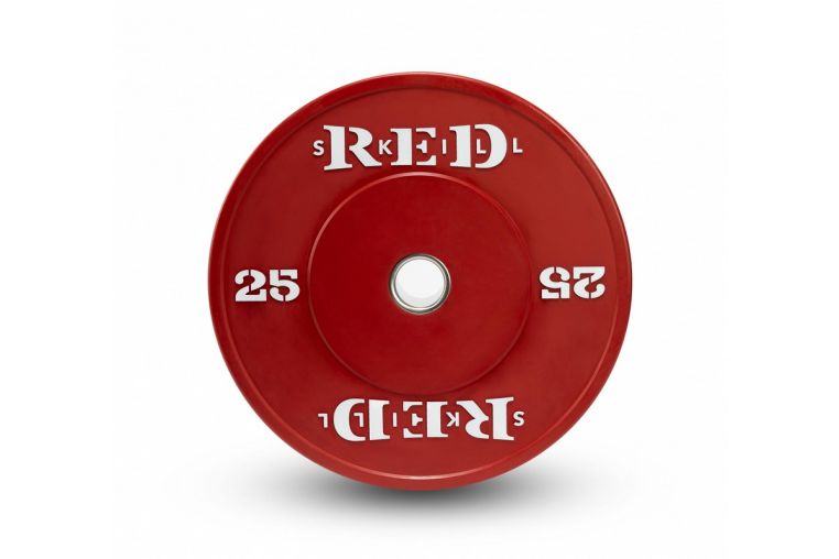 Диск бамперный RED Skill D50мм цветной 25 кг 