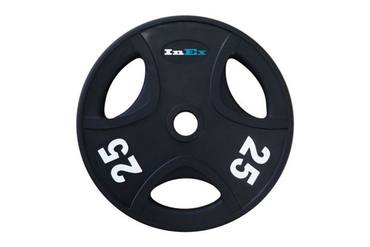Диск обрезиненный Inex GMAX с 3 отверстиями, 25 кг GRP-N-25KG 
