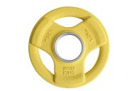 Диск обрезиненный с 3-мя хватами Iron King D50 мм 1,25 кг цветной