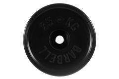 Диск олимпийский d51мм евро-классик MB Barbell MB-PltBE-25 25 кг черный