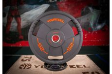 Диск TPU 25 kg YouSteel 3 Handle TPU weight plate, OK2035A-25