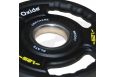 Диск олимпийский Oxide Fitness OWP02 D50мм полиуретановый, с 3-мя хватами, черный 1,25кг. фото 5