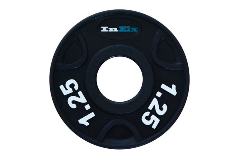 Диск обрезиненный Inex GMAX с 3 выступами, 1,25 кг GRP-N-1,25KG плоская наклейка 