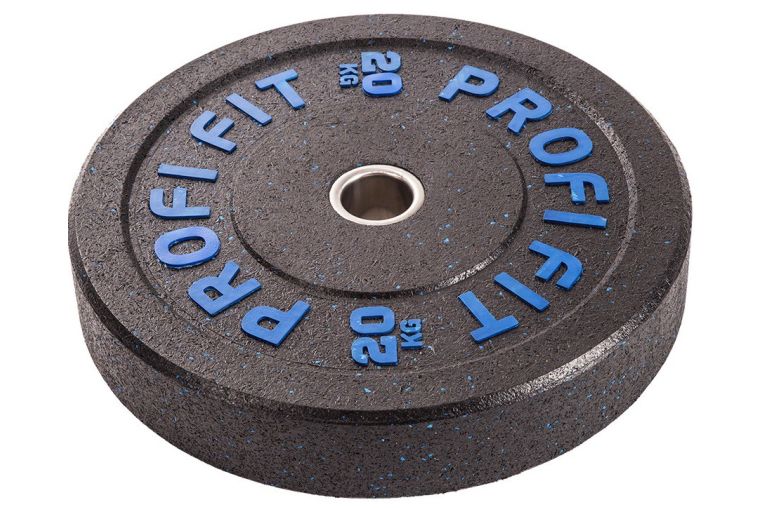 Диск для штанги Profi-Fit Hi-Temp с цветными вкраплениями, d-51 20кг фото 1