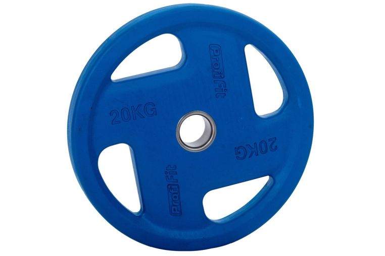 Диск обрезиненный Profi-Fit цветной Fassion D-51мм, 20 кг 