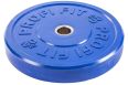 Диск для штанги Profi-Fit каучуковый, цветной, d-51 20кг фото 1