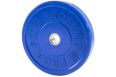 Диск для штанги Profi-Fit каучуковый, цветной, d-51 20кг фото 2