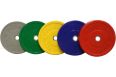 Диск для штанги Profi-Fit каучуковый, цветной, d-51 20кг фото 4