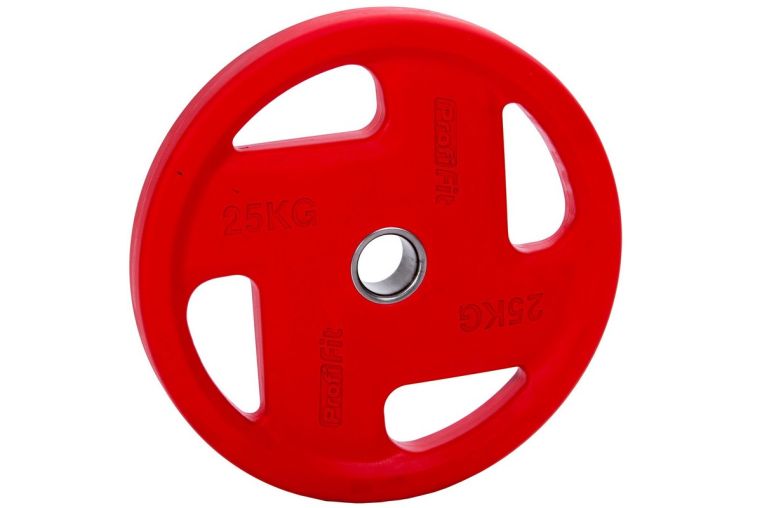 Диск обрезиненный Profi-Fit цветной Fassion D-51мм 25 кг 