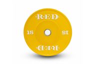 Диск бамперный RED Skill D50мм цветной 15 кг