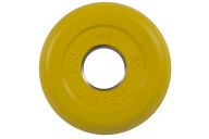 Диск обрезиненный d26мм MB Barbell MB-PltC26-0,75 0,75 кг желтый