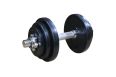 Диск обрезиненный d26мм DFC WP021-26-20 20кг, чёрный фото 1