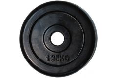 Диск обрезиненный ZSO черный Classic D-26 1,25кг