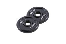 Диск чугунный 0,75 кг Star Fit d26 мм BB-204 черный, 2 шт