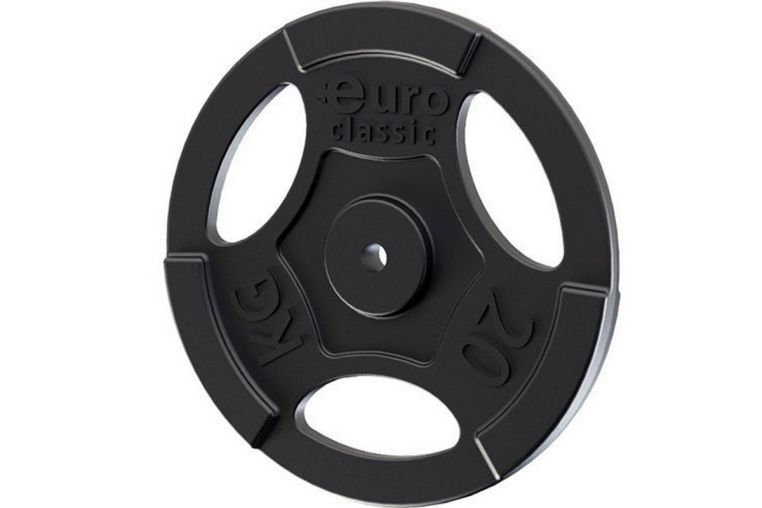 Диск чугунный 20 кг Euro Classic ES-0248, окрашенный d-26 