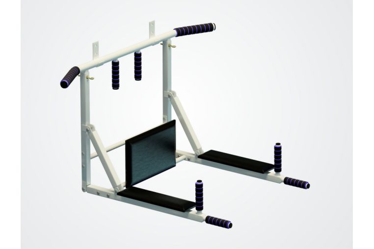 Турник 3в1 Sport Elite складной Workout разборный, черный ES-0660B фото 2