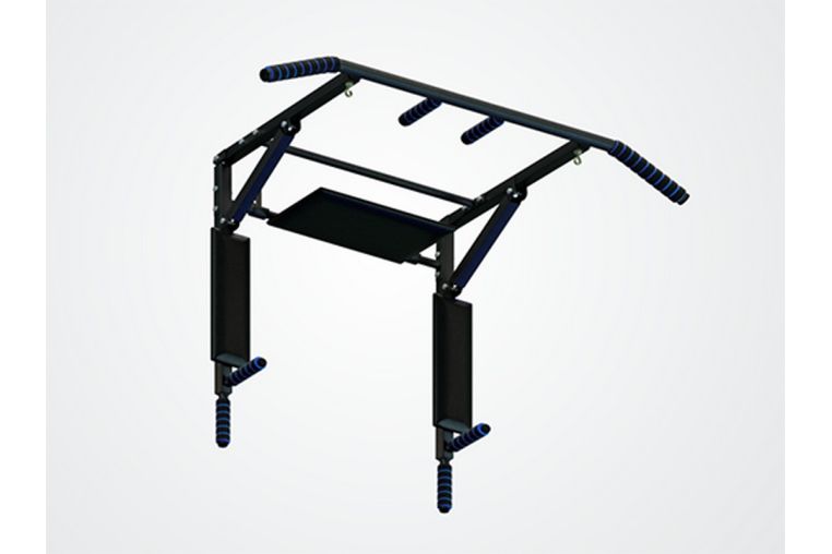 Турник 3 в 1 складной Spektr Sport Workout, черный 