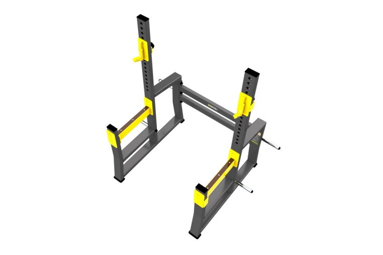 Стойка для приседания и жима с ограничителями (Squat Rack) DHZ A-3150 фото 1