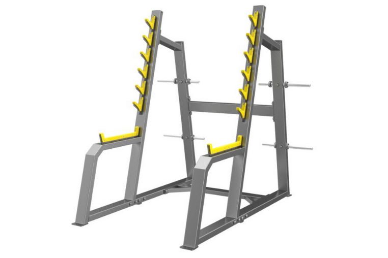 Стойка для приседаний с ограничителями (Squat Rack) DHZ E-3050 фото 1