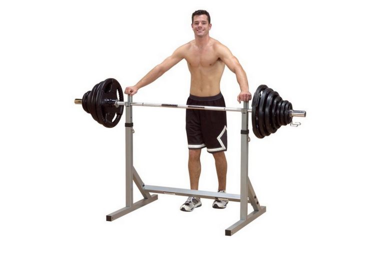 Стойка для жимов и приседаний Body Solid Powerline PSS60X фото 1
