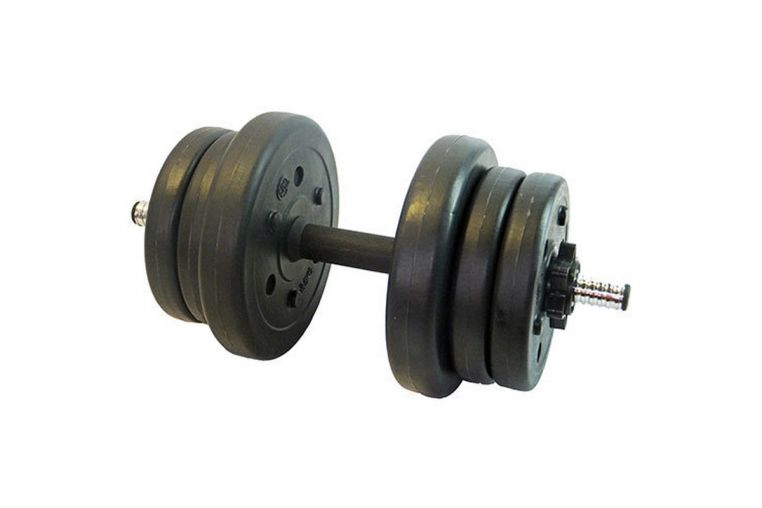 Гантель сборная 10 кг Lite Weights 3103CD 1шт 