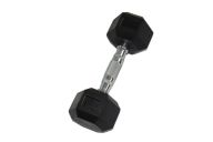 Гантель Perform Better Rubber Encased Hex Dumbbells 10 кг PB\0543-10\BK-00-00