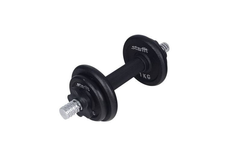 Гантель разборная чугунная, 4 кг Star Fit DB-713 в коробке 