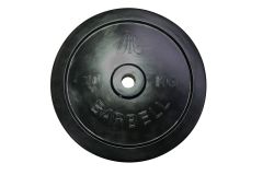 Диск обрезиненный d31мм DFC WP021-31-20 20кг, чёрный