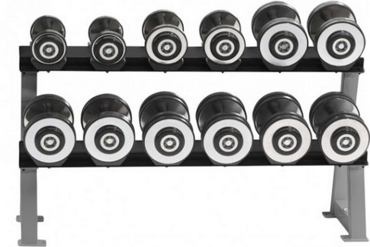 Набор гантелей 55-80 кг Hampton Eclipse 6 пар CP-KECL-D 