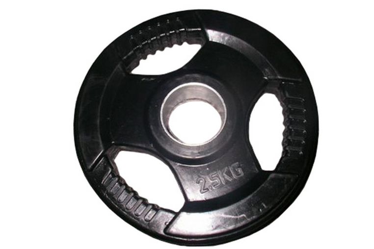 Диск олимпийский d51мм Dayu Fitness DY-H-2012C 2,5 кг черный 