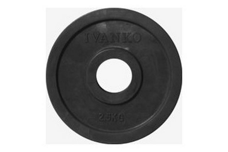 Диск Johns d51мм, 2,5кг DR71023 - 2,5В черный 