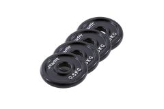 Диск чугунный 0,5 кг Star Fit d26 мм BB-204 черный, 4 шт